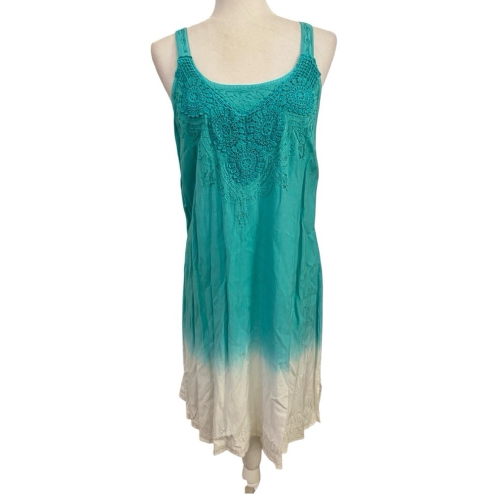 Raya Sun Womens Vintage 90s Knee Length Sun Dress